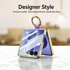 Funda para teléfono GKK con textura de tejid...