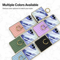 Funda para teléfono GKK con textura de tejid...