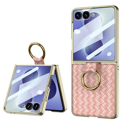 Funda para teléfono GKK con textura de tejid...