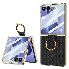 Funda para teléfono GKK con textura de tejid...