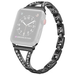 Correa de reloj de acero inoxidable con diam...