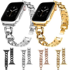 Correa de reloj metálica de doble círculo xD...