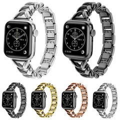 Correa de reloj metálica en forma de V de xD...