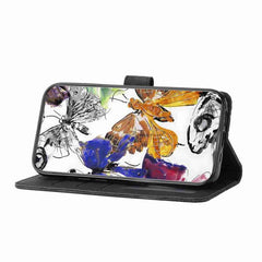 Funda para teléfono de piel con relieve de m...