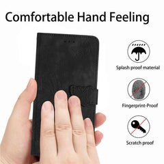 Funda para teléfono de piel con relieve de m...