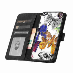 Funda para teléfono de piel con relieve de m...