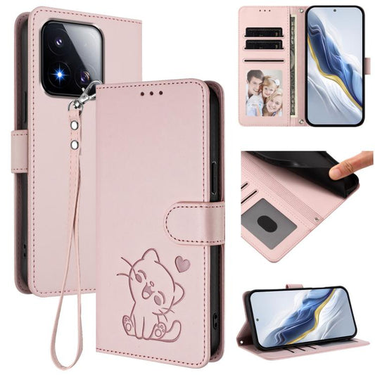 Funda para teléfono de piel con forma de cor...
