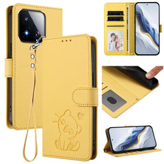 Funda para teléfono de piel con forma de cor...