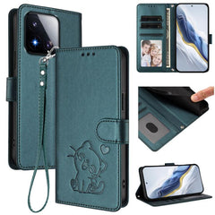 Funda para teléfono de piel con forma de cor...