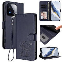 Funda para teléfono de piel con forma de cor...