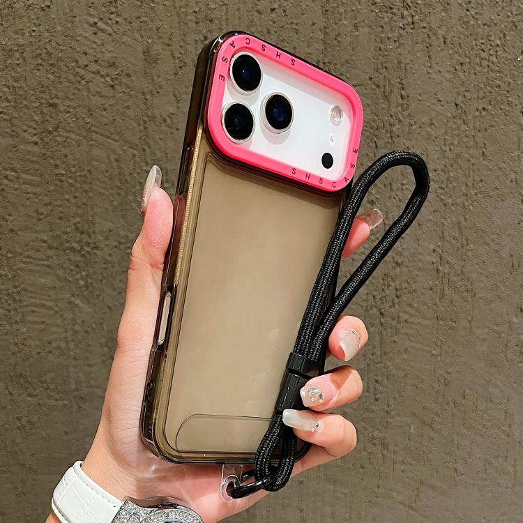 Funda transparente de TPU con marco de lente...
