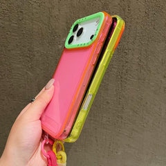 Funda transparente de TPU con marco de lente...