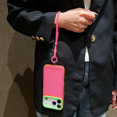 Funda transparente de TPU con marco de lente...