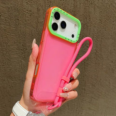 Funda transparente de TPU con marco de lente...