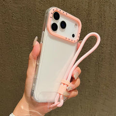 Funda transparente de TPU con marco de lente...