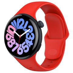 Correa de reloj de silicona de color puro xD...
