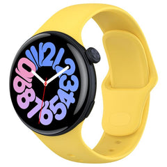 Correa de reloj de silicona de color puro xD...