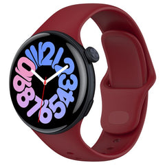 Correa de reloj de silicona de color puro xD...