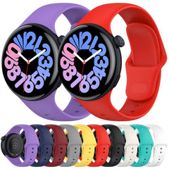 Correa de reloj de silicona de color puro xD...