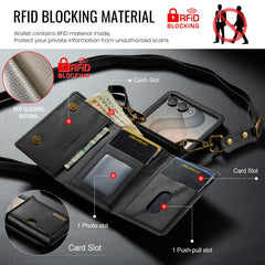 DG.MING Serie M6 Tarjetero RFID tríptico Fun...