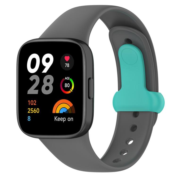 Correa de reloj de silicona con hebilla en T...