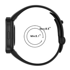 Correa de reloj de silicona con hebilla en T...