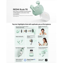 Auriculares Bluetooth con cancelación de ruido Redmi Buds 7S