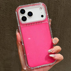 Funda para teléfono 3 en 1 de TPU + PC con p...