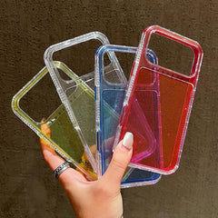 Funda para teléfono 3 en 1 de TPU + PC con p...