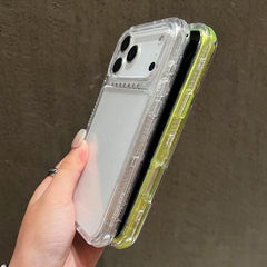 Funda para teléfono 3 en 1 de TPU + PC con p...