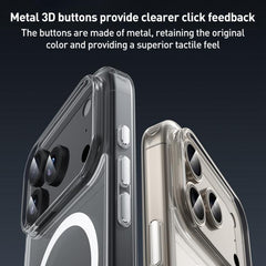 Funda para teléfono ZGA MagSafe con botones ...