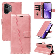 Funda de cuero para teléfono con costura tip...