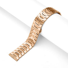 Correa de reloj de acero inoxidable con hebi...