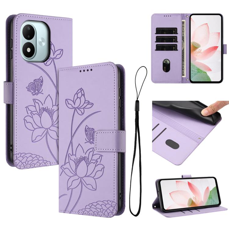 Funda para teléfono de piel con relieve de l...