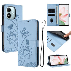 Funda para teléfono de piel con relieve de l...