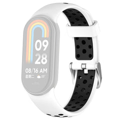 Correa de reloj de silicona bicolor con tapó...