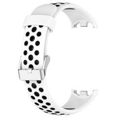 Correa de reloj de silicona bicolor con tapó...