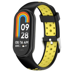 Correa de reloj de silicona bicolor con tapó...