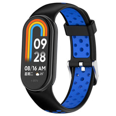 Correa de reloj de silicona bicolor con tapó...