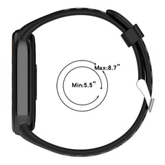 Correa de reloj de silicona bicolor con tapó...