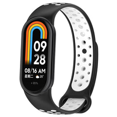 Correa de reloj deportivo de silicona bicolo...