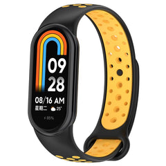 Correa de reloj deportivo de silicona bicolo...