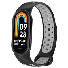 Correa de reloj deportivo de silicona bicolo...