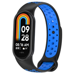 Correa de reloj deportivo de silicona bicolo...