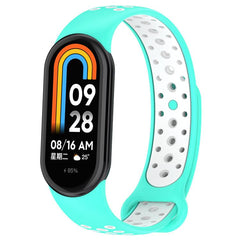 Correa de reloj deportivo de silicona bicolo...