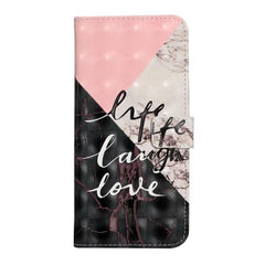 Funda de teléfono de cuero con dibujo 3D en ...