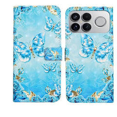 Funda de teléfono de cuero con dibujo 3D en ...