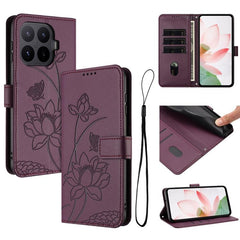 Funda para teléfono de piel con relieve de l...