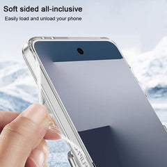 Funda para teléfono plegable con airbag y bi...