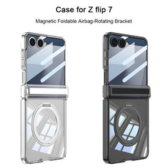 Funda para teléfono plegable con airbag y bi...